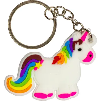 Klíčenka jednorožec duhová hříva