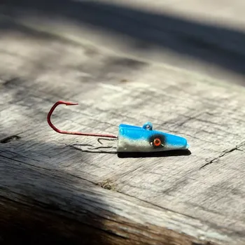 Rybářský háček RYVALURES-JIG POLAK HLAVA VMC 120G-8/0 BLS - 5 KS