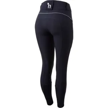 Jezdecké kalhoty Dámské jezdecké rajtky HORZE Aubrey knee patch modré (40)