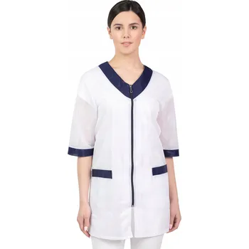 Pracovní obuv DÁMSKÁ STYLONOVÁ ZÁSTĚRA BÍLÁ S RUKÁVEM M-164 46