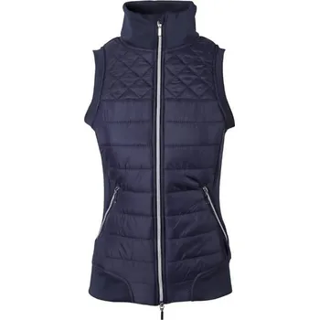 Jezdecké oblečení Dámská jezdecká vesta HARRY'S HORSE Key modrá (XXL)