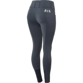 Jezdecké kalhoty Dámské jezdecké rajtky HORZE B Vertigo Megan full grip modré (44)