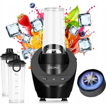 Stolní mixér Oficiální obchod Faneo BLENDER DO OWOCÓW WARZYW KRUSZY LÓD MOCNY 300 W černý