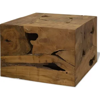 Konferenční stolek Konferenční stolek VidaXL čtvercový 50 x 50 x 30 cm, odstíny hnědé