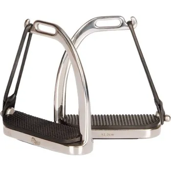 Třmeny bezpečnostní HARRY'S HORSE s gumičkou 11cm