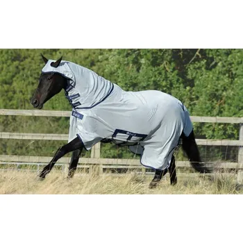 Jezdectví Deka proti hmyzu BUCAS Buzz-Off X F/N silver 145cm
