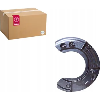 Brzdový kotouč Klokkerholm 0067377 Krycí plech brzdového kotouče, brzdový kotouč