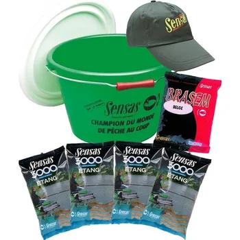 Návnadová surovina Akční kbelík krmení Sensas 3000 Etang (jezero)