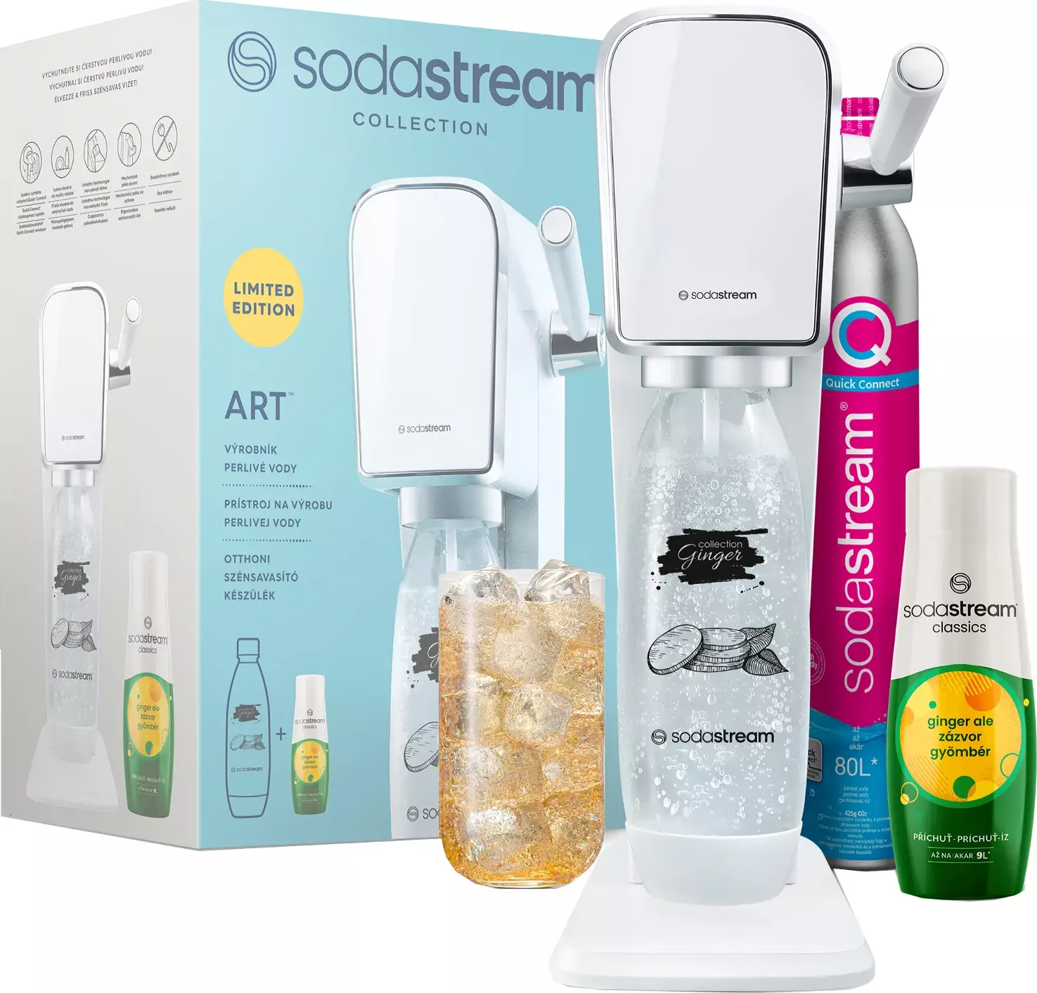 Sodastream ART White Ginger Ale Mpack