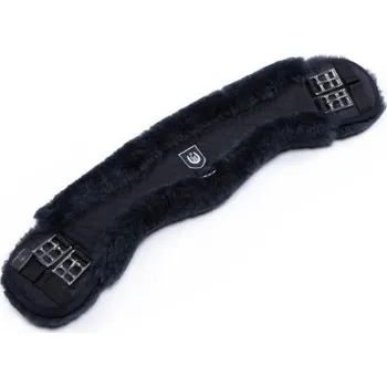 Podbřišník Drezurní podbřišník WERNER CHRIST HORSE Moonshape černý/antracitový 80cm