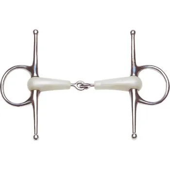 Udidlo pro koně Udidlo roubík FEELING Flexi jednou lomené 13,5cm