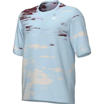 cyklistický dres ALÉ Cyklistický dres s krátkým rukávem - RUGGED OFF ROAD - modrá