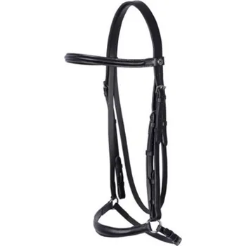 Uzdečka HARRY'S HORSE s hannoverským nánosníkem černá PONY