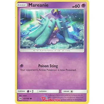 Karetní hra Mareanie 062/149 - Sun & Moon Typ karty: Non-Holo