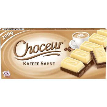 Čokoláda Čokoláda Kávově Smetanová Choceur Kaffee Sahne 200 g z Německa