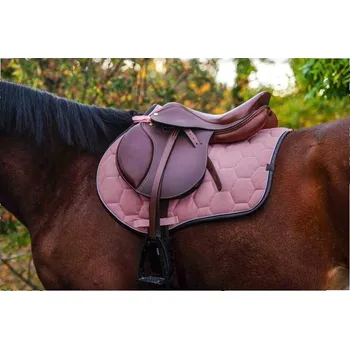 Všestranná podsedlová dečka EQUITHEME Quadri pink VS