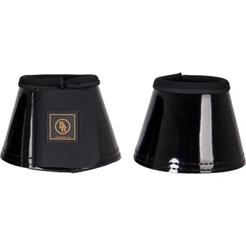 Koňské kamaše Zvony BR Lacquer černé (M)