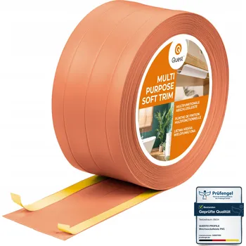 soklová lišta Lišta Quest PVC 1 x 120, délka 1500 cm, cihlová