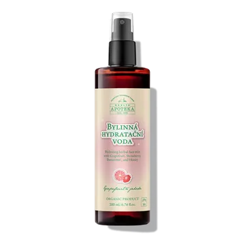 Havlíkova apotéka Bylinná hydratační voda grep a jahoda Velikost: 200 ml