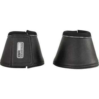 Koňské kamaše Zvony BR Reflecting black/silver (M)