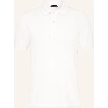 Pánská košile Tom Ford Pánská Polokošile Z Piké, bílá, XL