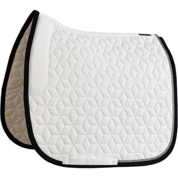 Drezurní podsedlová dečka ANKY Consensus Nylon white/blue DR
