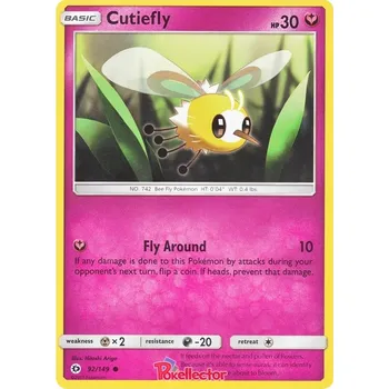 Sběratelská karetní hra Cutiefly 092/149 - Sun & Moon Typ karty: Non-Holo