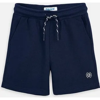 Chlapecké kraťasy Chlapecké bavlněnné kraťasy Mayoral 611-86 Tmavě modré