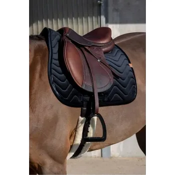 Všestranná podsedlová dečka EQUITHEME Glossy černá VS