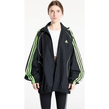 Bunda adidas Teamgeist Adicolor Oversized Woven Track Top Black/ Night Indigo M