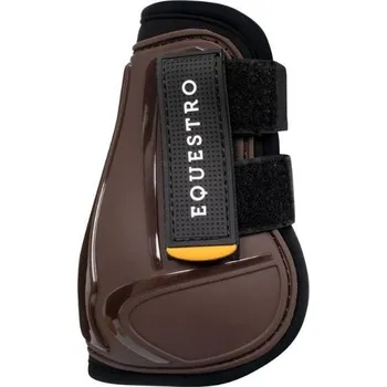 Koňské kamaše Strouhačky EQUESTRO Ruby hnědé FULL
