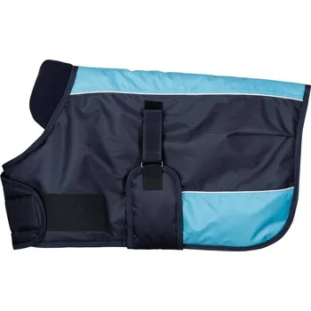 Jezdectví Výběhová deka HARRY'S HORSE pro hříbata 200g modrá 65cm