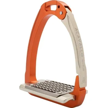 Bezpečnostní třmeny ACAVALLO Arena Aluplus 2.0 orange