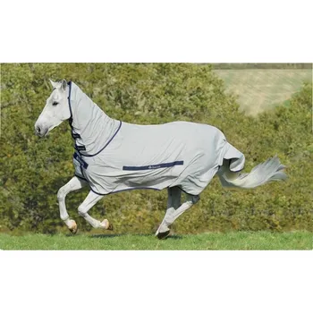 Jezdectví Deka proti hmyzu BUCAS Sweet-itch silver 125cm