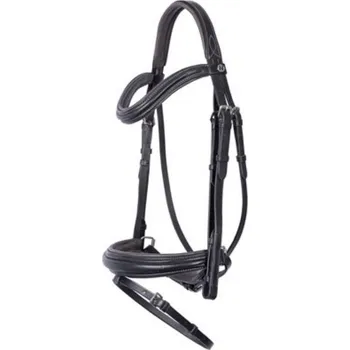 Uzdečka HARRY'S HORSE Soft se švédským nánosníkem černá SHETTY