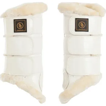 Koňské kamaše Kamaše BR Majestic Lacquer white (L)