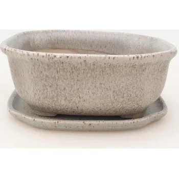 Květináč Bonsai miska + podmiska H31 - 14x12x6,5 cm