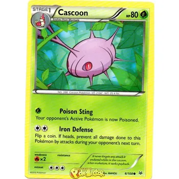 Sběratelská karetní hra Cascoon 006/108 - Roaring Skies Typ karty: Non-Holo