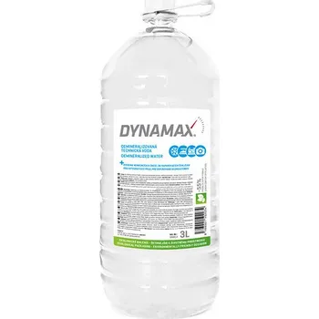 Destilovaná voda DYNAMAX DEMINERALIZOVANÁ TECHNICKÁ VODA 3 L PET
