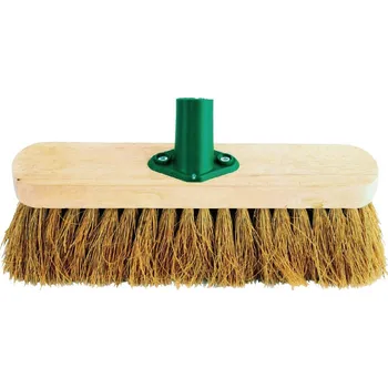 Jantex hlava smetáku dřevěná s jemnými kokosovými štětinami 305mm