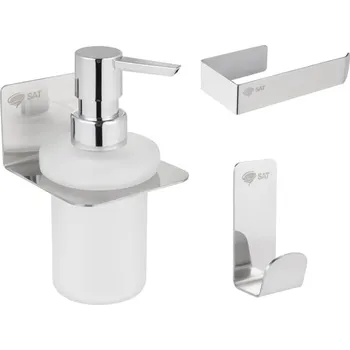 Sada koupelnových doplňků Cenově zvýhodněný set doplňků SAT Mood SATDBMOOD1CH - SATDBMOOD1CH