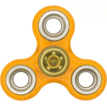 Gadget Fidget Spinner, Glitter oranžový