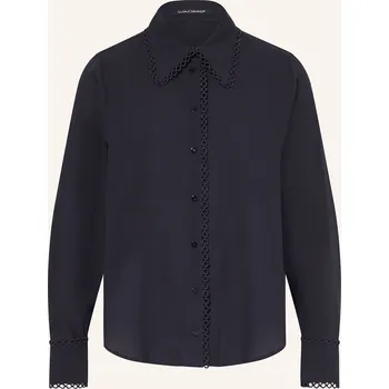 Dámská halenka Luisa Cerano Dámská Košilová Halenka S Děrovanou Krajkou,...