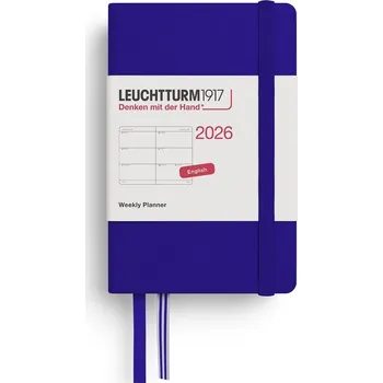 Diář Weekly Planner 2026 Mini (A7) Ink