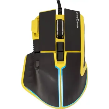 Myš WHITE SHARK Marrok Black/Yellow MARROK-Y