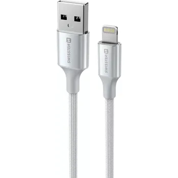 Datový kabel Swissten 71523310 USB A/Lightning 1,5 m 71523310