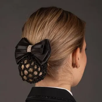 Ozdoba do vlasů Síťka na drdol HARRY'S HORSE Square černá