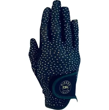 Rukavice Dětské rukavice RSL Juno modré/stříbrné (4)