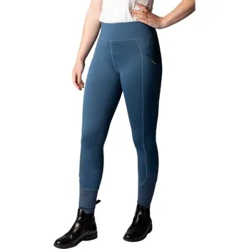 Jezdecké kalhoty Dámské jezdecké legíny HARRY'S HORSE Avatar full grip modré (42)