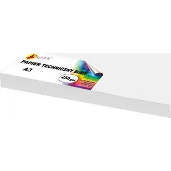 Kancelářský papír Technický karton bílý 250g Shan 50 listů A3